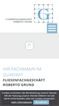 Mobile Screenshot of fliesengrund.de